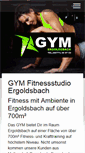 Mobile Screenshot of fitness-ergoldsbach.de